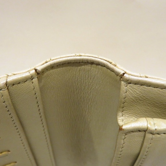 Chanel CHANEL Bicolore 6356 Wallet Long Bi-Fold Ladies - Picture 9 of 9